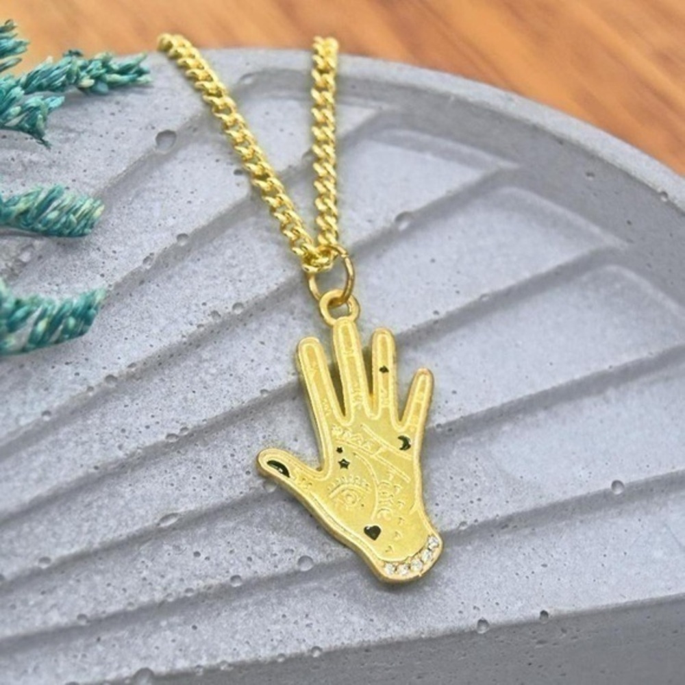 Gypsy Palm Reading Necklace